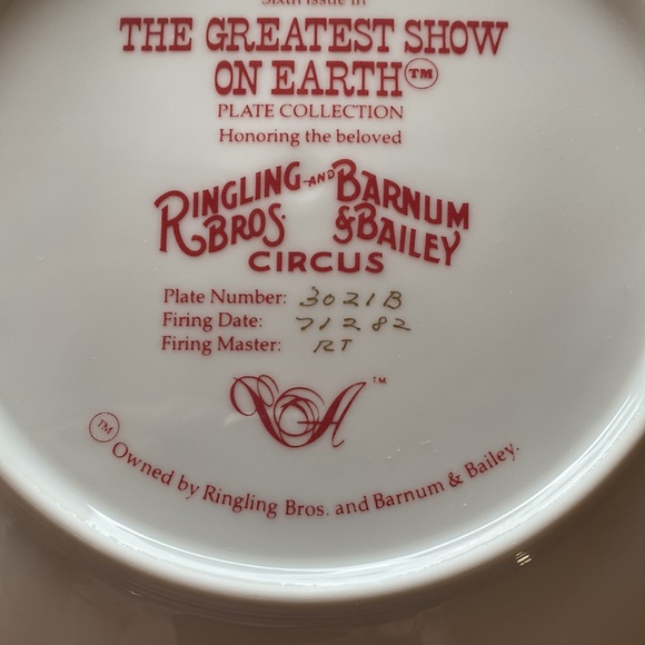 The Greatest Show on Earth The Equestrians Plate. - Picture 3 of 5